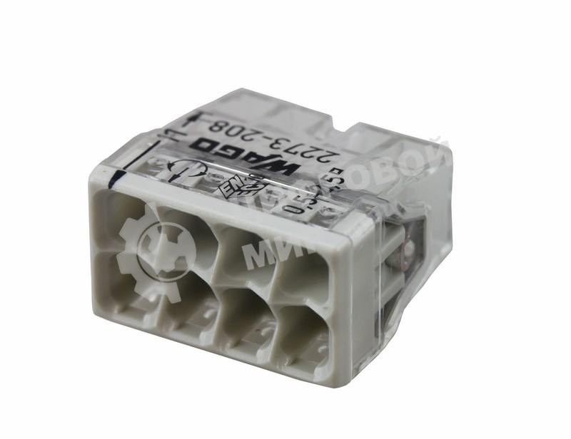 Экcпресс-клемма, 8-проводная до 2,5 мм², (50 шт./уп.) WAGO 2273-208