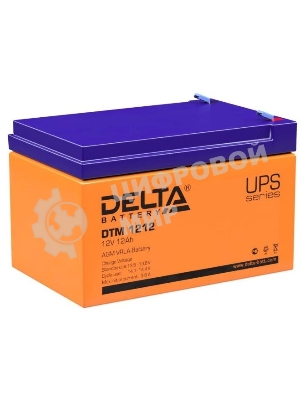 Батарея для ИБП Delta DTM 1212 (12V, 12Ah)