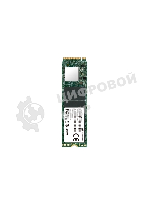 Накопитель SSD Transcend MTE110S, 128Gb, M.2 2280, PCIe 3.0 x4, NVMe, R/W 1600/400