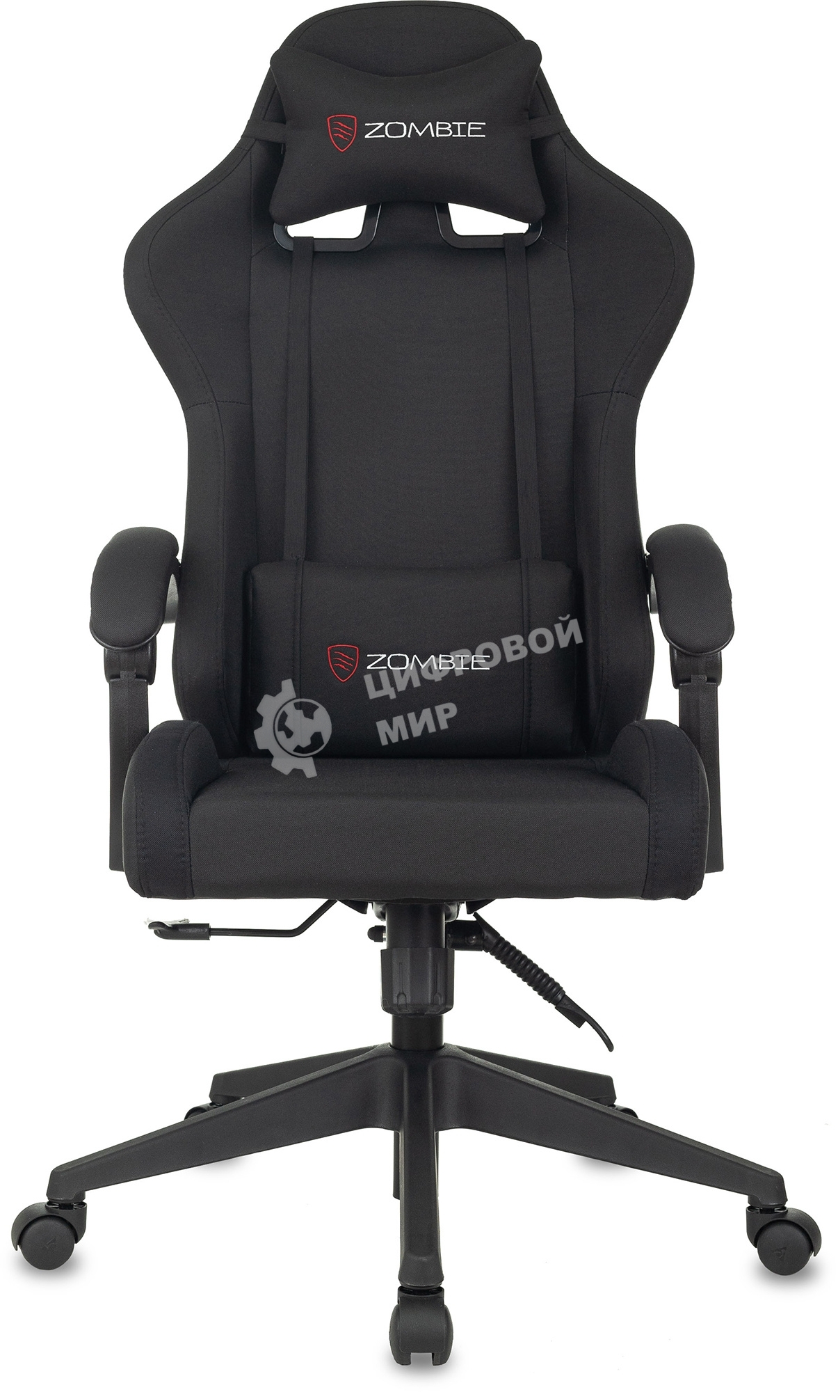 Кресло игровое Бюрократ Zombie Predator Neo Black черный, крестов. пластик