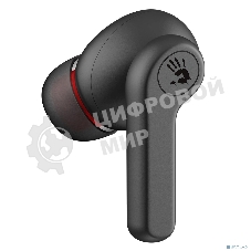 Наушники TWS A4Tech Bloody M30 черный/красный, внутриканальные, Bluetooth, до 22 ч