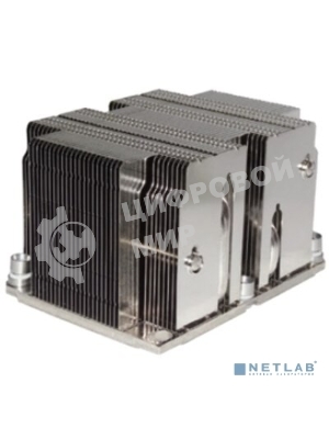 Радиатор для процессора Ablecom AHS-S20090 серебристый, алюминий, 220 Вт, 64 мм