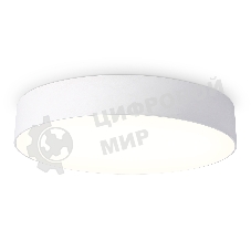 Потолочный светодиодный светильник Ambrella light FV5527 WH белый LED 45W 3000K D400*58 (Без ПДУ)