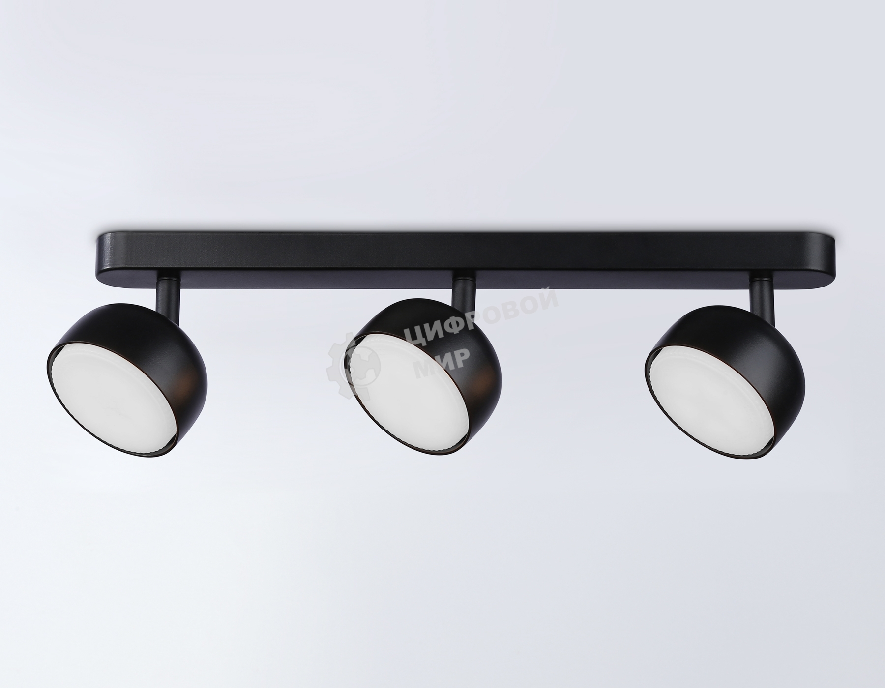 Светильник Ambrella light TN71018/3 BK черный GX53/3 max 12W 400*80*90