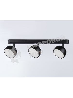 Светильник Ambrella light TN71018/3 BK черный GX53/3 max 12W 400*80*90