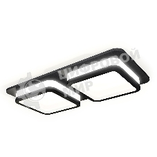 Комплект встраиваемого светильника Ambrella light XC7906012 SBK/FR черный песок/белый матовый MR16 GU5.3 (C7906, N7751)