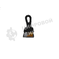 Шпатель ВИХРЬ нерж.cталь пластиковая рукоятка 100мм 73/3/2/18