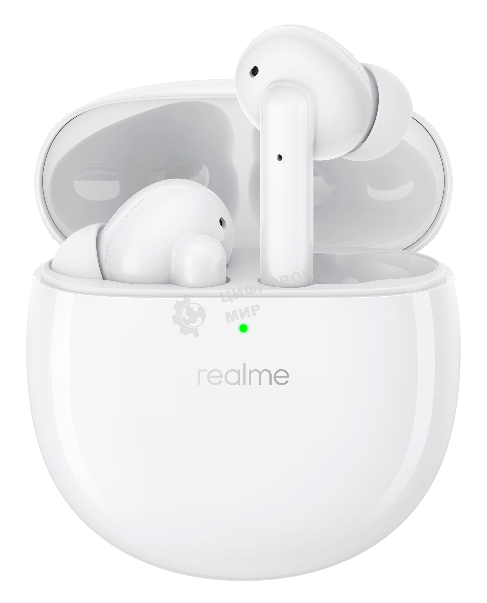 Гарнитура вкладыши Realme Buds Air Pro RMA210 белый беспроводные bluetooth в ушной раковине (4813072)