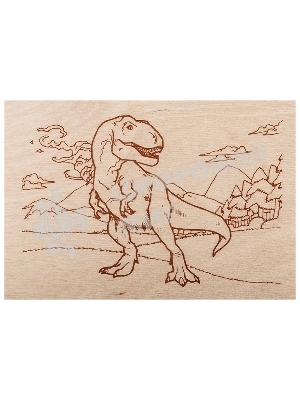 Доски для выжигания Rexant, Набор №1 (воин/динозавр/собака/машина/без рисунка), 148х210 мм (А5), 5 шт., пакет