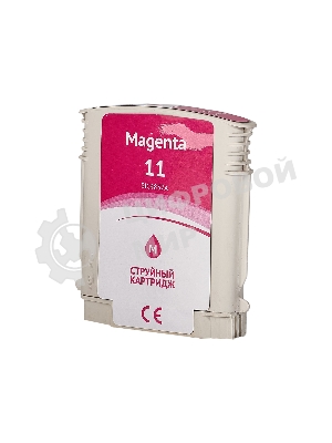 Картридж струйный Sakura C4837A (№11 Magenta) для HP, пурпурный, 29 мл., 2000 к.