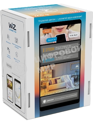Лампа светодиодная филаментная Gauss Smart Home DIM+CCT E27 A60 6,5Вт 2000-6500 К 1/10/40