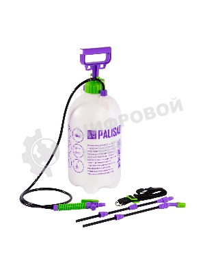 Опрыскиватель Palisad ручной 7 л насос шланг разбрызгиватель