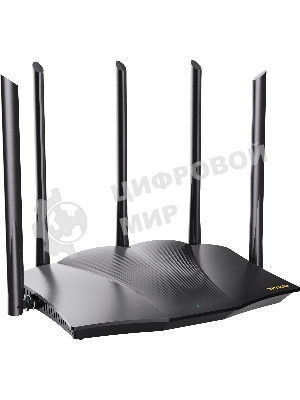 Двухдиапазонный гигабитный Wi-Fi 6 роутер Tenda TX12 Pro AX3000, до 574 Мбит/с на 2,4 ГГц + до 2402 Мбит/с на 5 ГГц