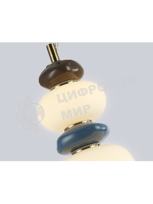 Светильник Ambrella light LH53162 SB/WH бронза/белый 12W 3000K D170*1510