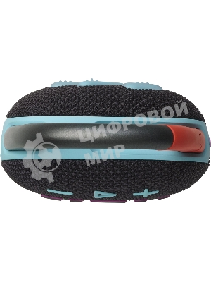 Колонка портативная JBL Clip 5 черный/оранжевый 7W Mono BT 10м 1400mAh