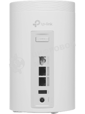 Бесшовный Mesh роутер TP-Link Deco BE65 Pro (DECO BE65 PRO(2-PACK)) BE9300 100/1000/2500/5000BASE-T белый (упак.:2шт)