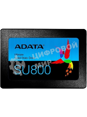 Накопитель SSD ADATA SU800, 1Tb, SATA III, 2.5