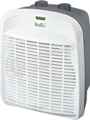 Тепловентилятор Ballu BFH/S-10 серый/белый, 2000 Вт, 25 м2, термостат