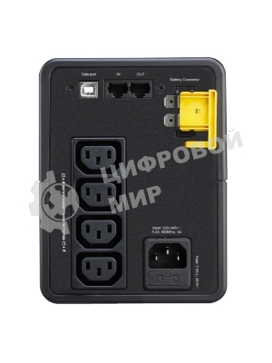 Источник бесперебойного питания APC Back-UPS BX750MI/750 ВА/410 Вт/4xIEC 320 С13