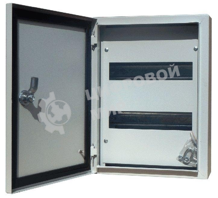 Корпус металлический навесной 400х300х120 24мод. IP54 ЩРН-24 DEKraft 30251DEK