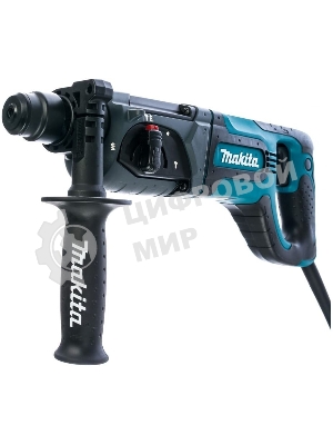 Перфоратор Makita HR2475 Перфоратор,SDS+, 780Вт,3реж,2.7Дж,0-4500у\м,3кг,чем,Д-образ