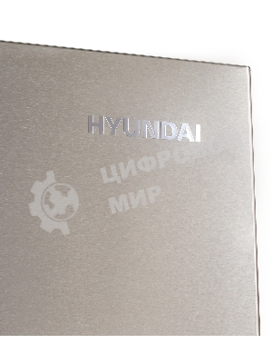 Холодильник Hyundai CS4505F нержавеющая сталь двухкамерный Side by Side 271/165л морозилка сбоку