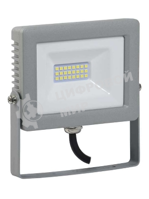 Прожектор IEK LPDO701-20-K03 СДО 07-20 светодиодный серый IP65 6500 K IEK