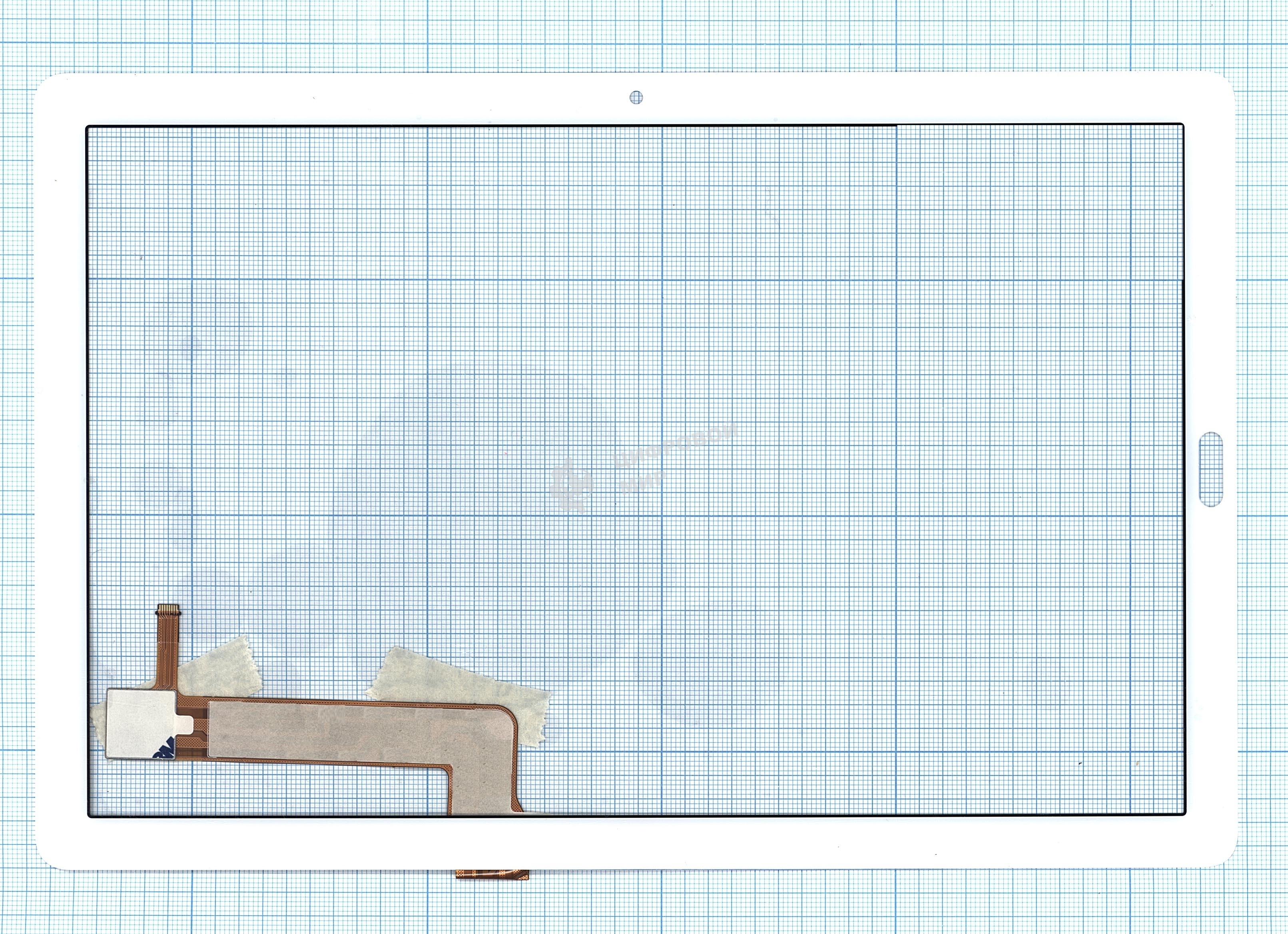 Сенсорное стекло (тачскрин) для Huawei MediaPad M5 10.8, белое