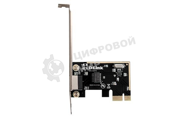 Сетевой адаптер D-Link DFE-530TX/E1A Сетевой PCI Express адаптер с 1 портом 10/100Base-TX (OEM)
