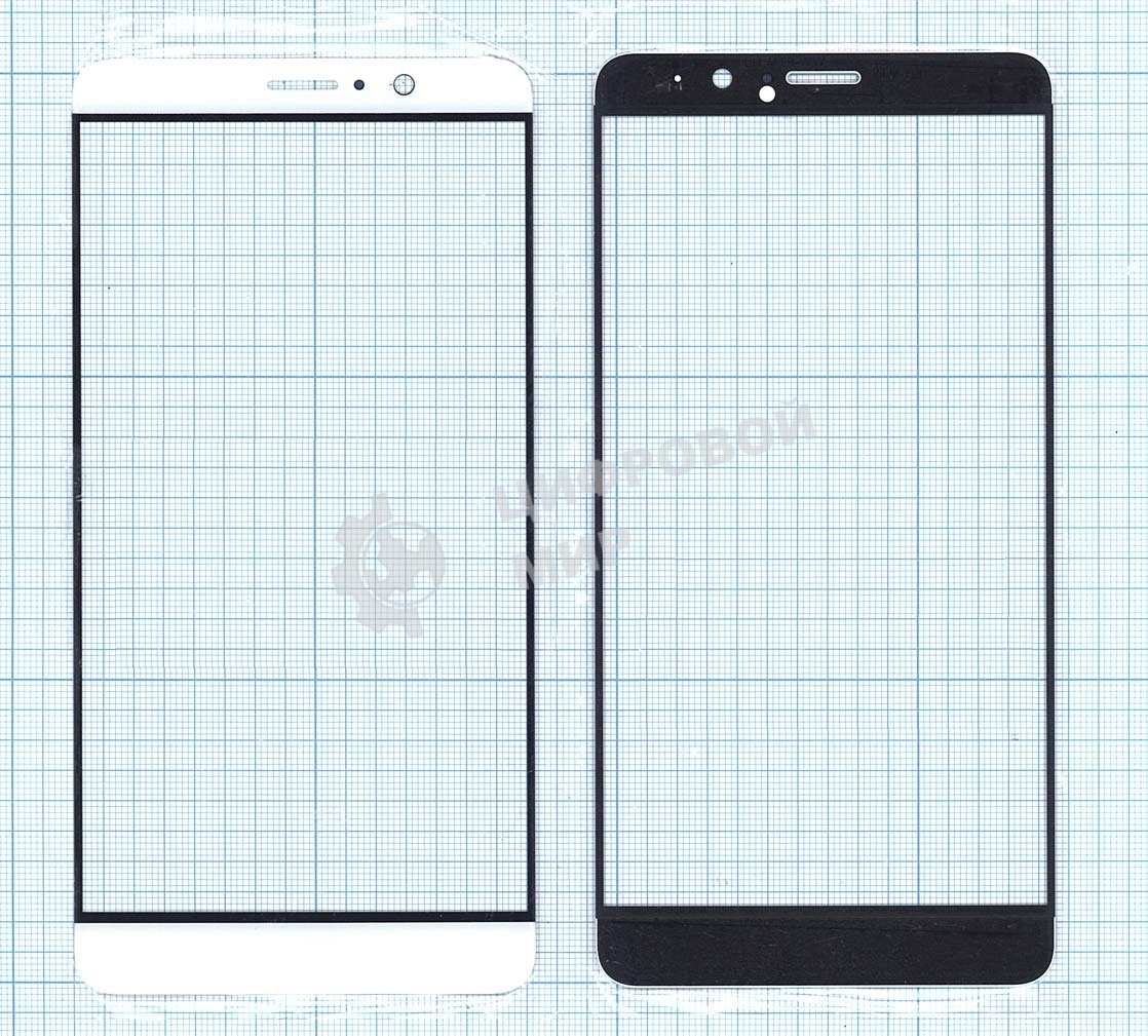 Стекло для Huawei Mate 9 белое