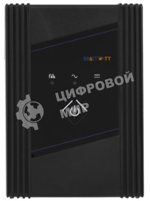 Источник бесперебойного питания SMARTWATT UPS UNI 450 черный 450/250 ВА/Вт, линейно-интерактивный, напольный, LED индикация, Shuko CEE7/4 - 2 шт.