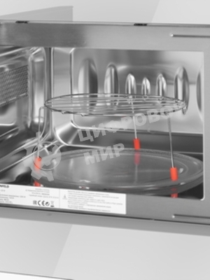 Микроволновая печь встраиваемая Maunfeld JBMO820GW01 белый, 20 л, 1080 Вт, переключатели - сенсор/поворотный механизм