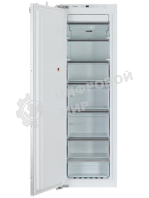 Встраиваемый морозильный шкаф Bosch GIN81AEF0U, белый, 212л, 5 ящиков