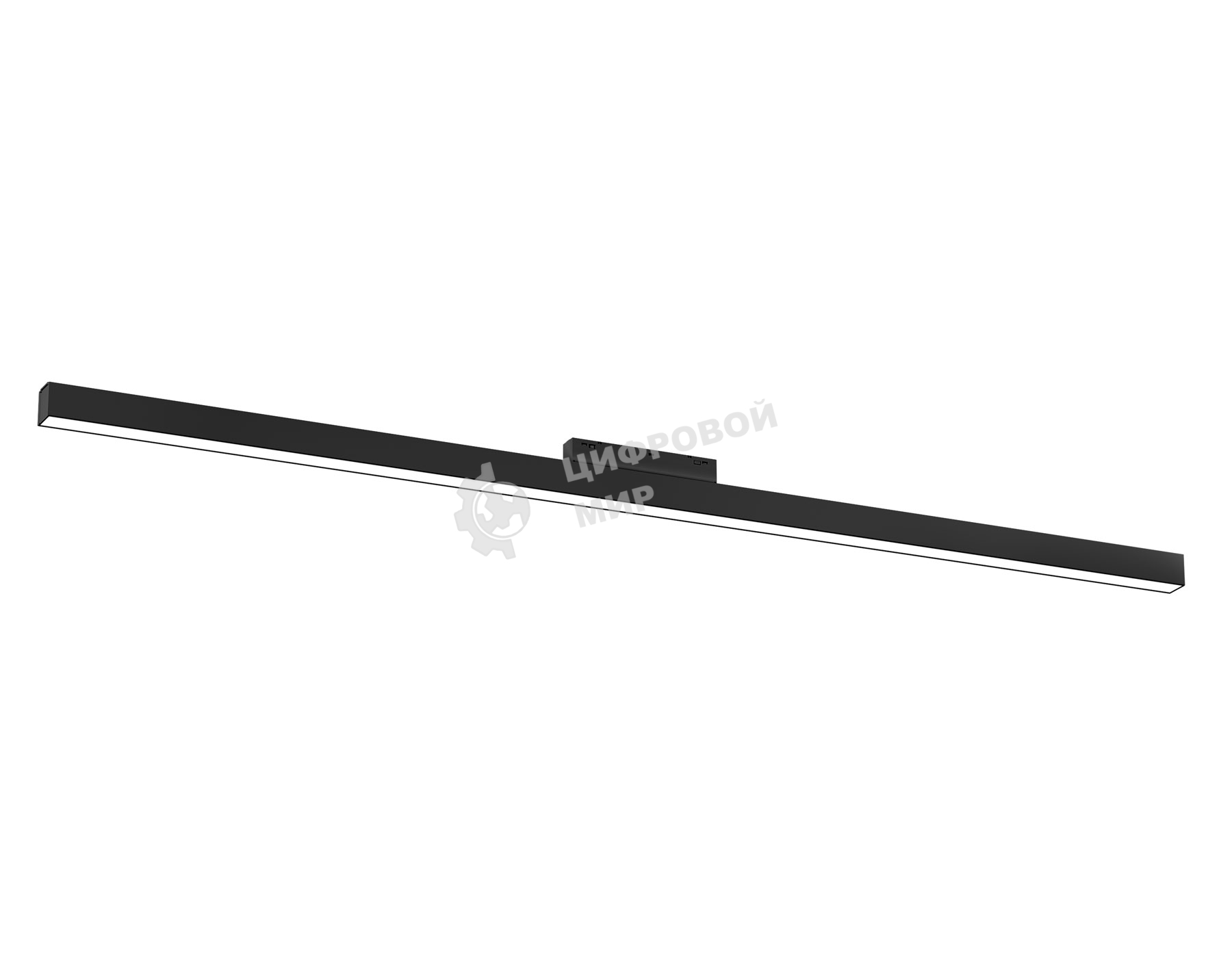 Трековый линейный светильник Ambrella light GL4475 BK черный IP20 30W 3CCT 3000-6000K SMART 48V 120° 904*22*45