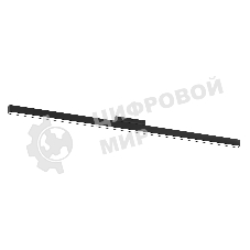 Трековый линейный светильник Ambrella light GL4475 BK черный IP20 30W 3CCT 3000-6000K SMART 48V 120° 904*22*45