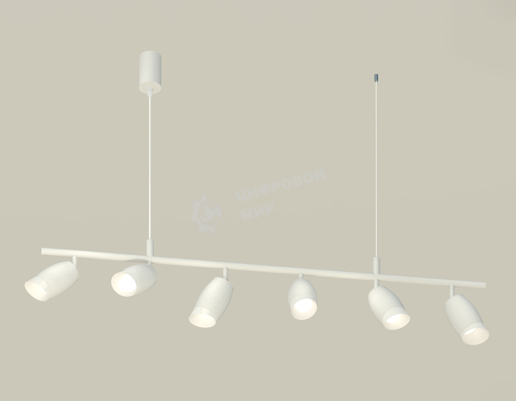 Светильник Ambrella light XB9005550/6 SWH/FR белый песок/белый матовый MR16 GU5.3 (С9005, С1122, N7175)