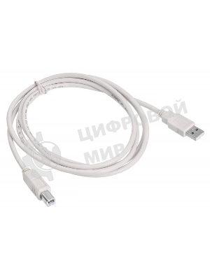 Кабель Buro Кабель USB2.0-AM/BM (1.8м) Медь