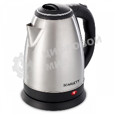 Чайник электрический Scarlett SC-EK21S26 1.8л. 1800Вт серебристый (корпус: нержавеющая сталь)