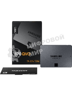 Накопитель SSD Samsung 870 QVO, 8TB, SATA III, 2.5