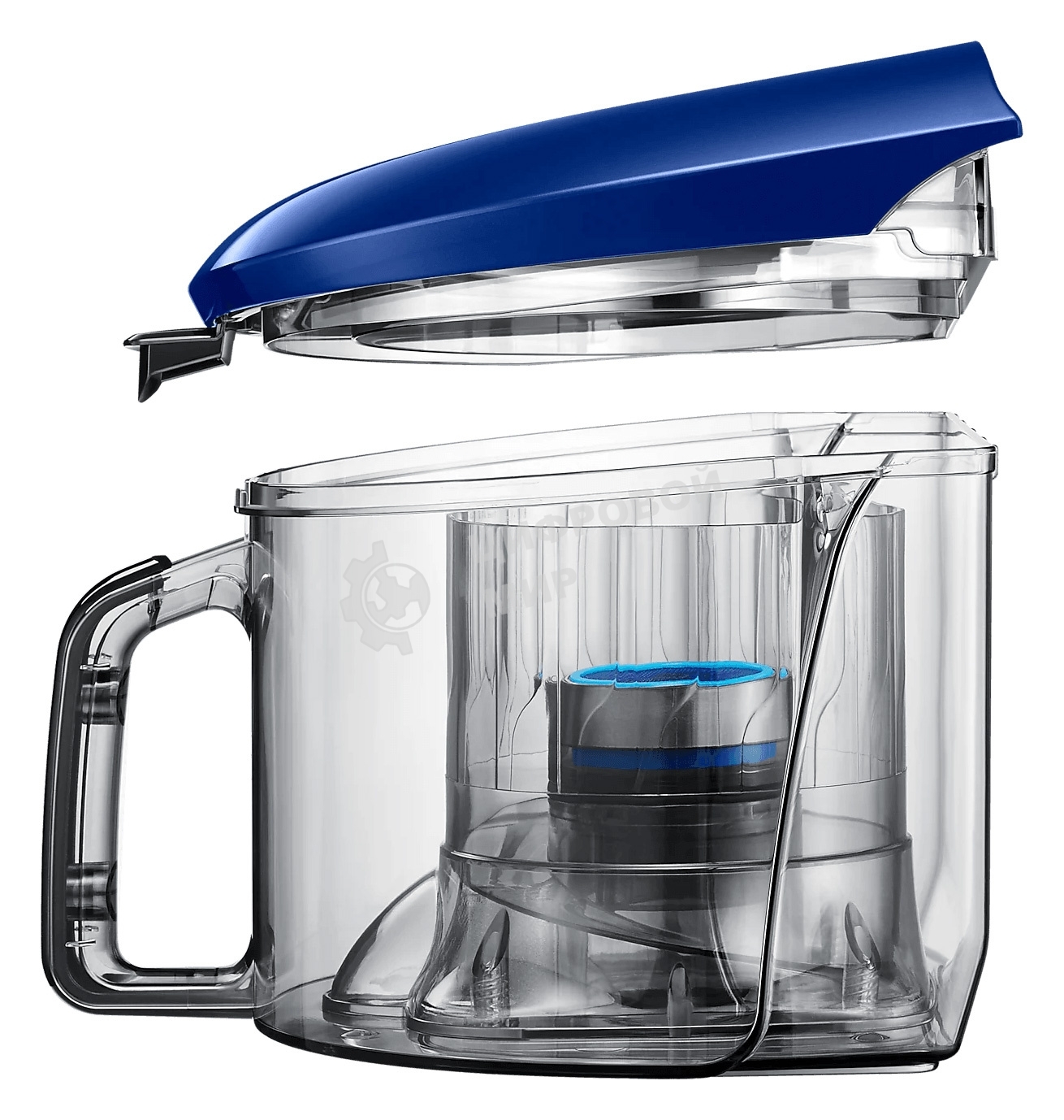 Пылесос Samsung VC18M21A0SB синий, 380/1800 Вт, уборка сухая, пылесборник контейнер 1.5 л