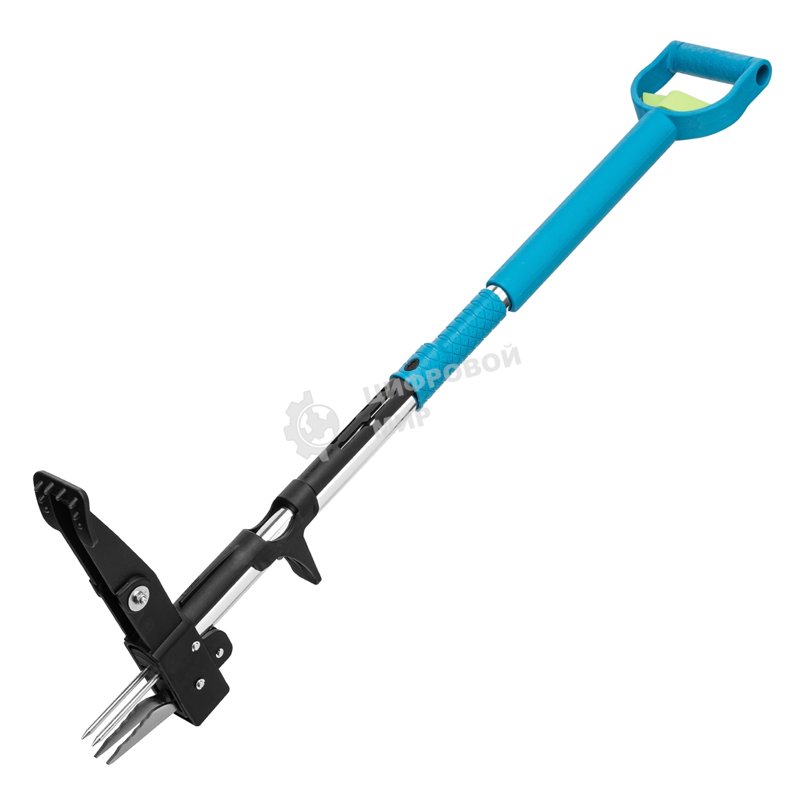 Удалитель сорняков LUXE Palisad телескопический, 990-1170 мм, алюминиевый корпус