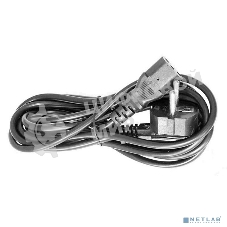 Кабель питания 5bites PC207-10A IEC-320-C13/CEE 7/7 SHCUKO/220V/3G*0.75MM/1M