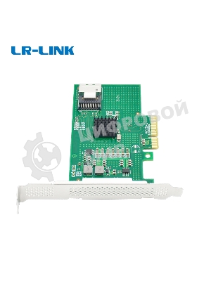 Переходник Lr-Link LRST9630-4IR PCIe x1 4-Port SATA3 RAID, MARVELL 88SE9230, 1* SFF-8087,RAID 0, 1, 10, JBOD