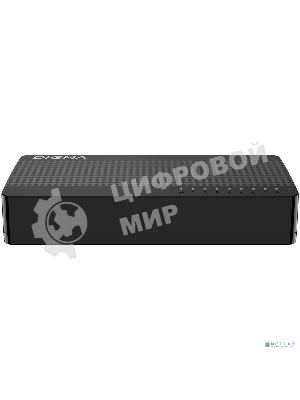Коммутатор Digma DSW-108GE DSW-108GEV2 (L2) 8x1 Гбит/с неуправляемый