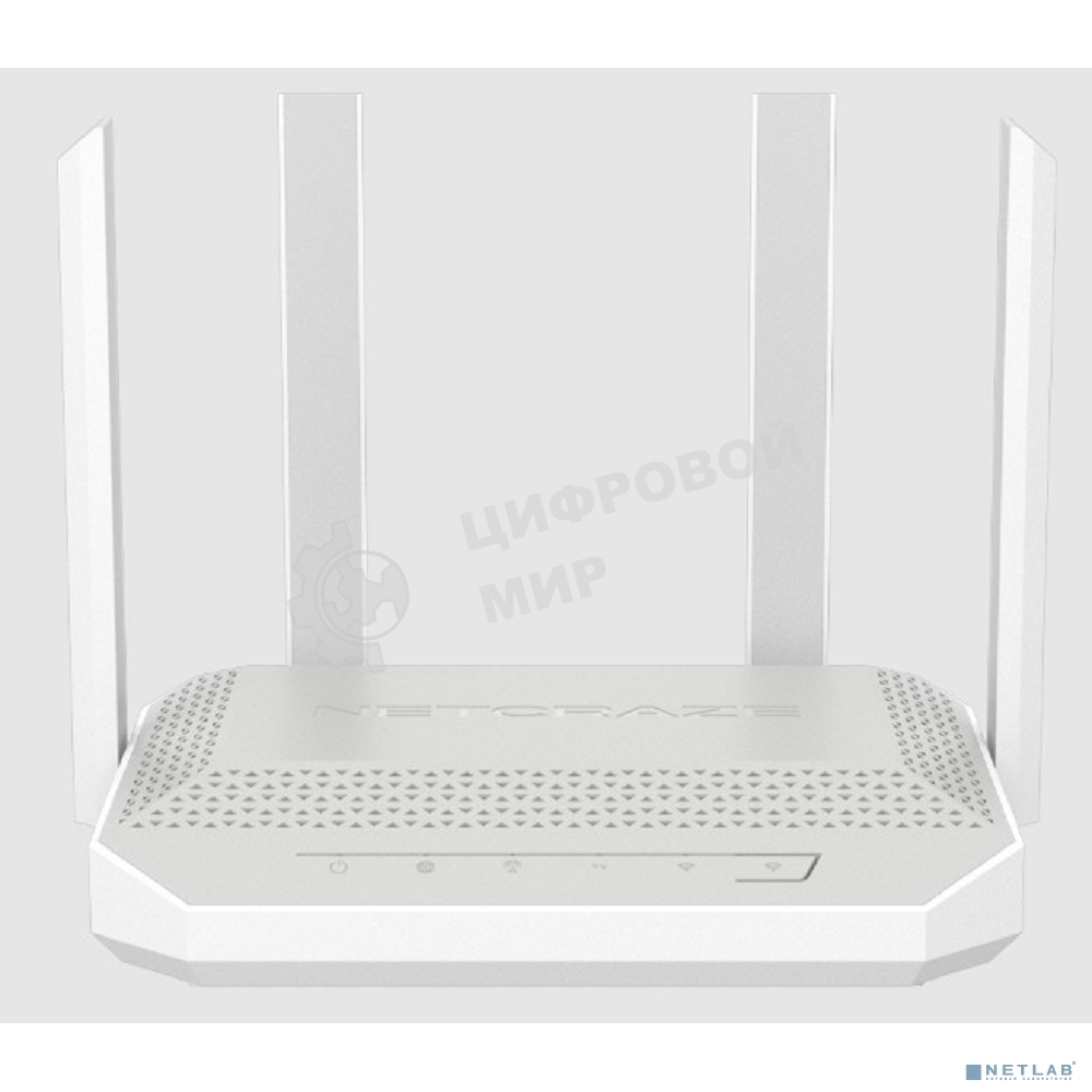 Гигабитный интернет-центр Netcraze Hopper 4G+ (NC-2312) с модемом 4G+, двумя слотами для SIM-карт, Mesh Wi-Fi 6 AX3000, 5-портовым Smart-коммутатором и многофункциональным портом USB 3.0