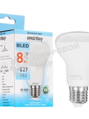 Светодиодная лампа Smartbuy-R63-07W/3000/E27