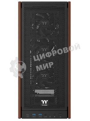 Корпус Thermaltake S370 WS, Midi-Tower, чёрный, 4 x 120 мм