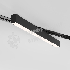 LTB54 / Светильник потолочный светодиодный X-Line черный матовый 20W 4200K