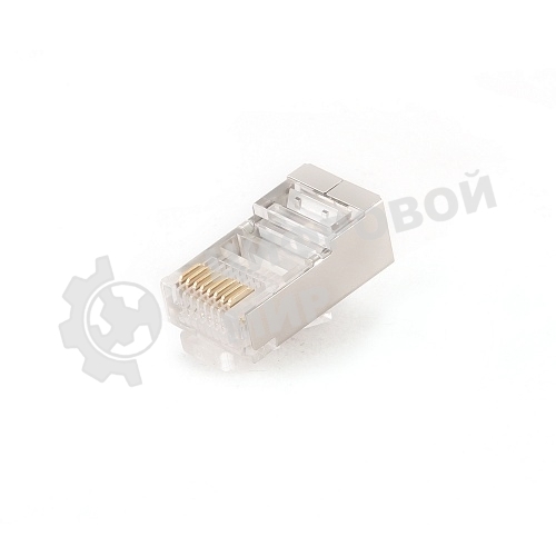 Коннектор RJ-45 экранированный 5 кат, 100 шт, PLUG5SP, RJ45-FTP/SFTP