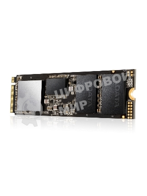 Накопитель SSD XPG SX8200 Pro, 512 Gb, PCIe 3.0 x4, M.2 2280, NVMe, R/W 3350/2350, с радиатором